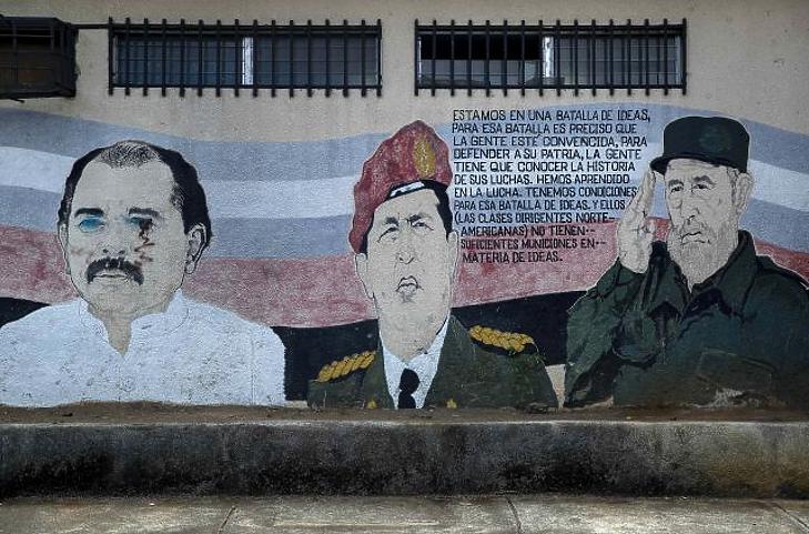 A nap képe: falra festették a baloldal forradalmárait