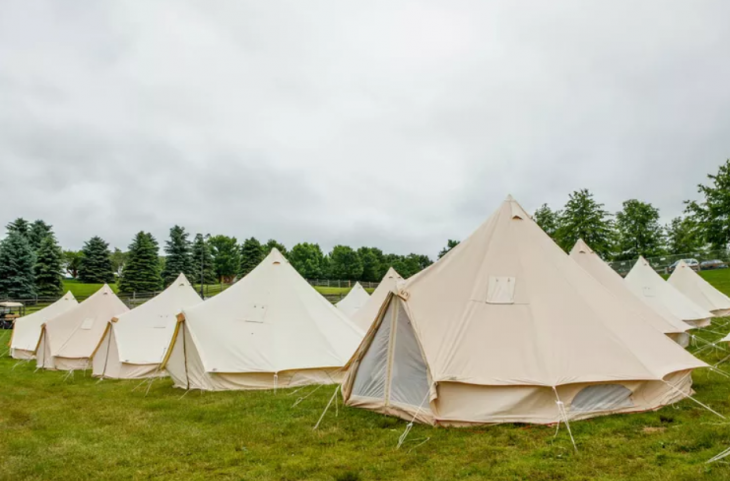 Woodstock helyén ma táborozni lehet. Fotó: Bethel