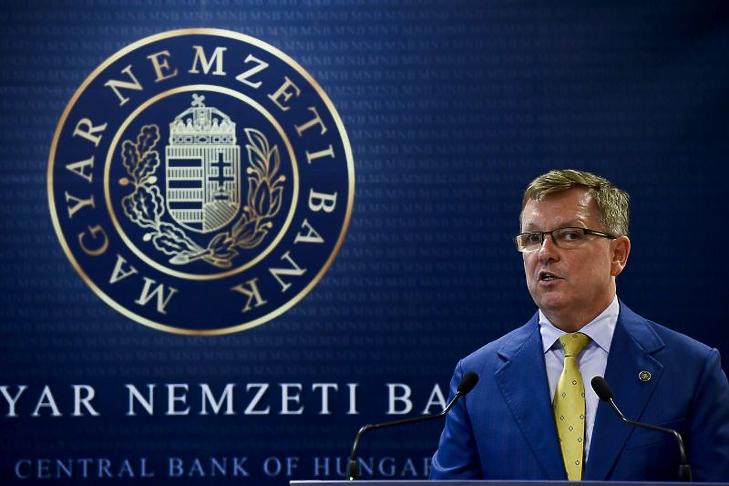 Matolcsy György, a Magyar Nemzeti Bank elnöke (Fotó: MTI/Koszticsák Szilárd)