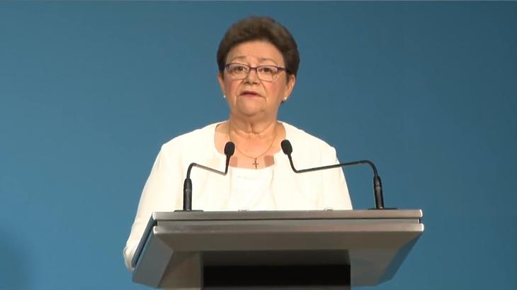 Müller Cecília:  „ A maszkviseléssel nem a rendőrnek teszünk szívességet.