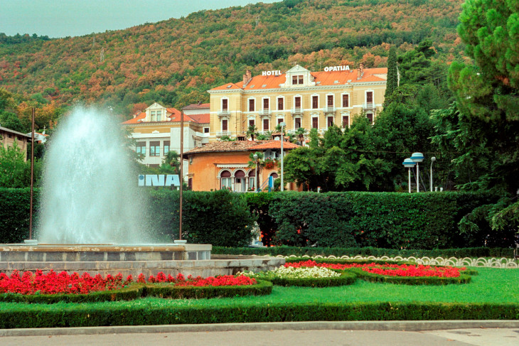 Hotel Opatija – virágokból itt sincs hiány