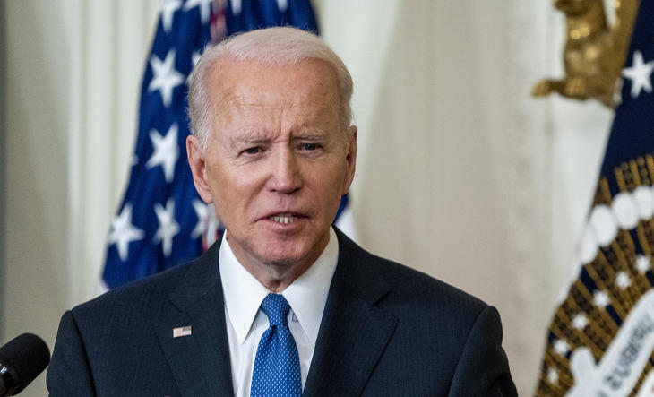 Joe Biden hisztériának nevezte az amerikai-kínai kapcsolatok körüli vitát. Fotó: EPA-SHAWN THEW