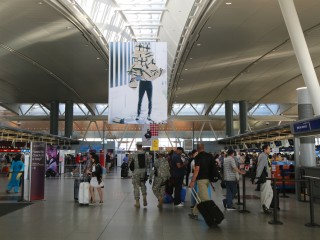 A New York-i JFK repülőtér terminálja. Fotó: Depositphotos
