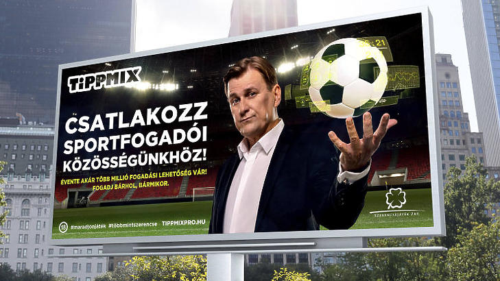 A magyar focinak is jut pénz a sportfogadásból (Forrás: Szerencsejáték Zrt.) 