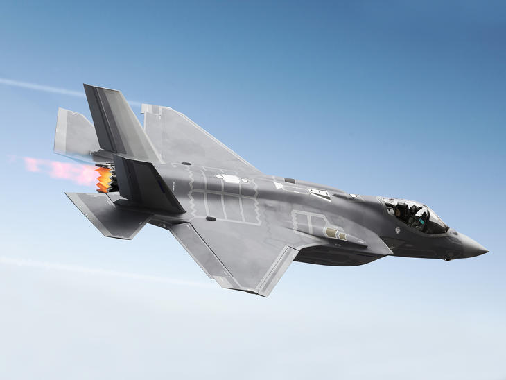 Az F-35-ös alkalmas taktikai nukleáris fegyver hordozására is. Fotó: Depositphotos