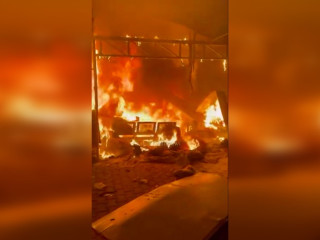 Az al-aksza kórház bombázása