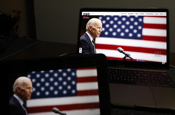 Joe Biden (Fotó: EPA/JASON SZENES)