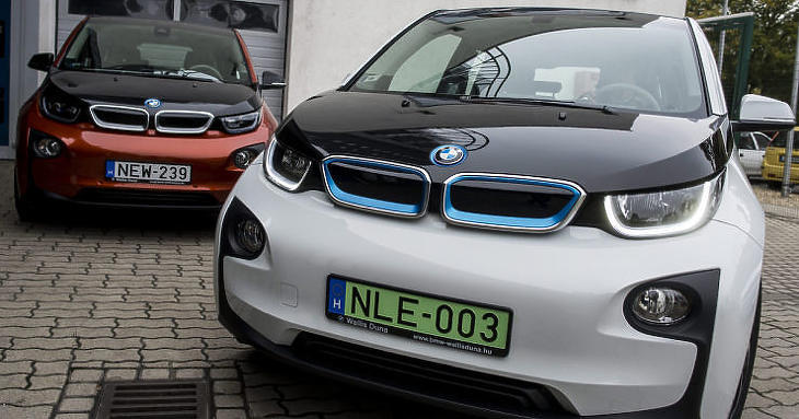 Egyre több elektromos BMW talál gazdára. Fotó: MTI/Marjai János