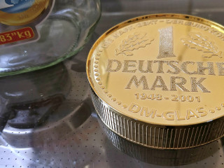 Német márka, élt 1948-tól 2001-ig.  (A szerző felvétele.)