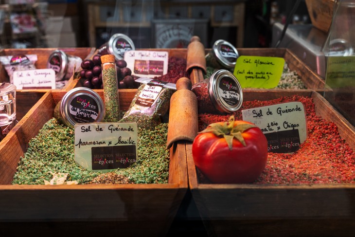 Francia ízek a Marché Couvert-n