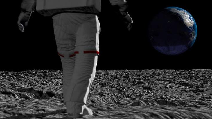 2025-ig biztos nem lépnek amerikai űrhajósok a Holdra. Fotó: Depositphotos/animáció