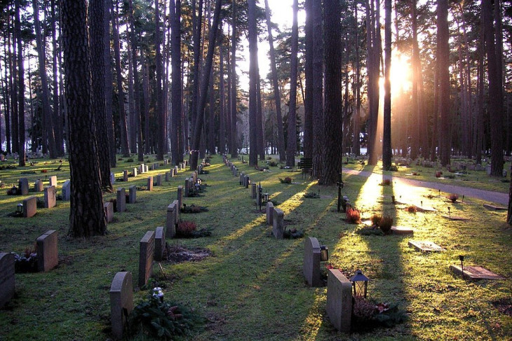  	A stockholmi Skogskyrkogården