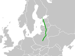 A Via Baltica autópálya a Baltikumot köti össze Varsóval