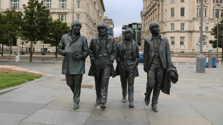 A Beatles szobra