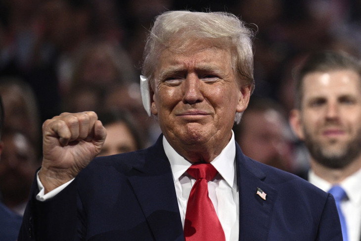 Donald Trump erőt merít az ellene elkövetett sikertelen merényletből