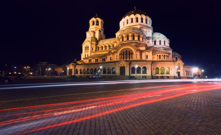 Az Alexander Nevszkij katedrális Szófiában. Fotó: Depositphotos