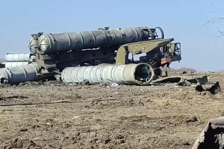 Egy S-300-as rendszer egy Ukrajnában kilőtt eleme &ndash; ott sem váltották meg a világot az orosz légvédelmi eszközök