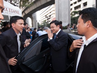 Thakszin Sinavatra korábbi thaiföldi miniszterelnök. Fotó: Depositphotos