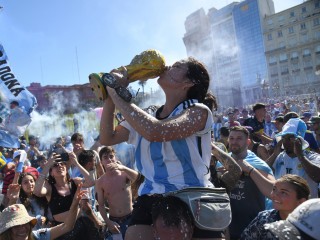 Argentína. Fotó:  EPA/Enrique Garcia Medina   