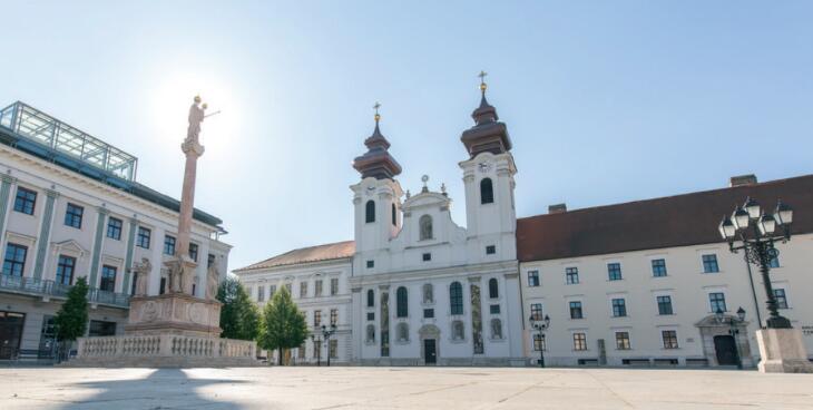 A győri Belváros közelében épül a Dunaville Lakópark, amelyet egy év múlva adnak át