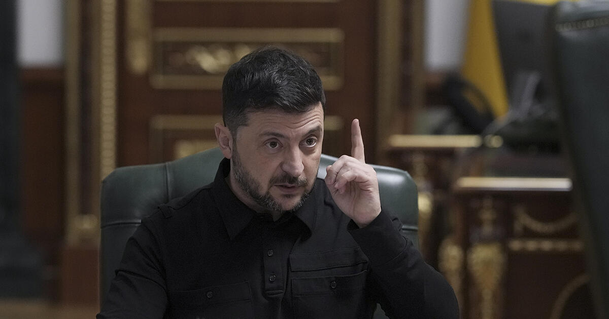 Durva számokat mondott be Zelenszkij