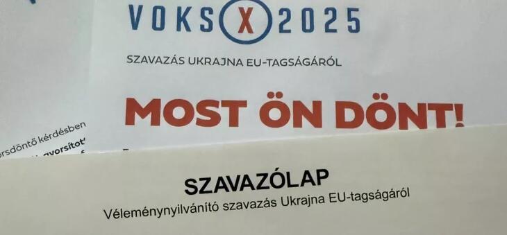 Hivatalos: 14,7 milliárd forintot költött a kormány a Voks2025-re