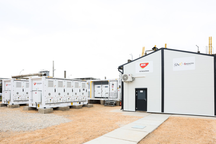 Mol energuatároló Tiszaújváros