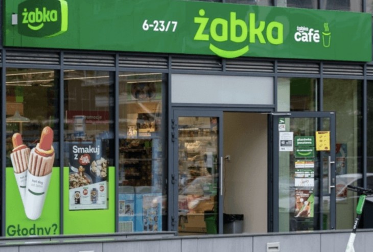 A Zabka lengyel boltlánc Romániába tart. Fotó: zabka.pl