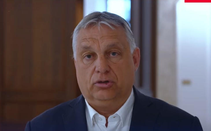Orbán Viktor bejelenti az árstop meghosszabbítását 2022. április 27-én. Forrás: Facebook/orbanviktor