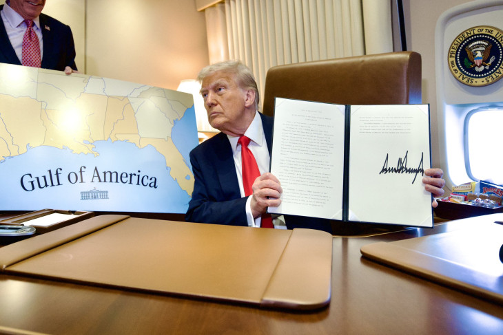Amire Donald Trump amerikai elnök büszke:  az Amerikai-öböl