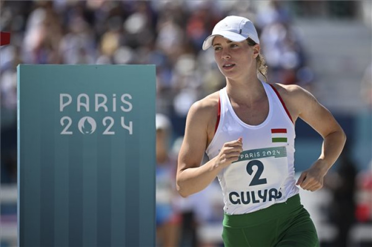 Gulyás Michelle befutott