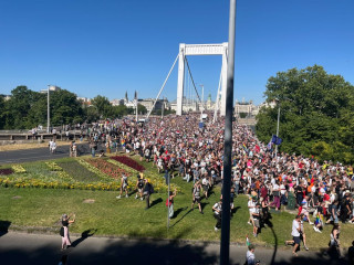 Megindokolták: ezért ússzák meg a bírságot a budapesti Pride felvonulói