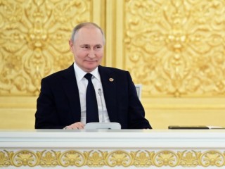 Vlagyimir Putyin. Fotó: EPA/MIKHAEL KLIMENTYEV/SPUTNIK/KREMLIN 