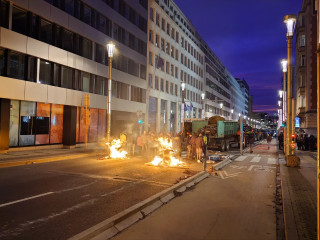 Gazdatüntetés Brüsszelben, 2025. december 18.