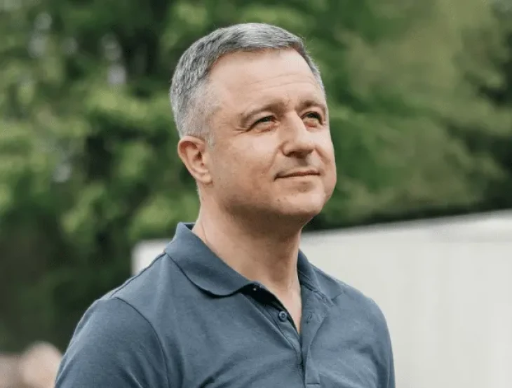 Mikola Kuleba, a Save Ukraine alapító vezérigazgatója 