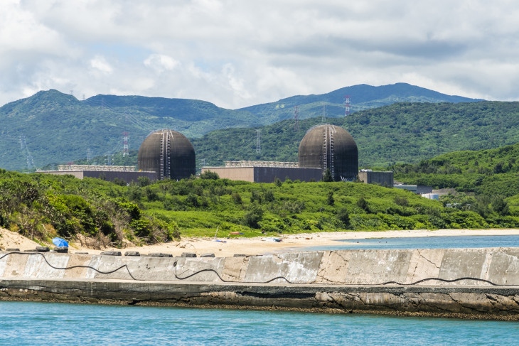  A tajvani Maanshan atomerőmű.