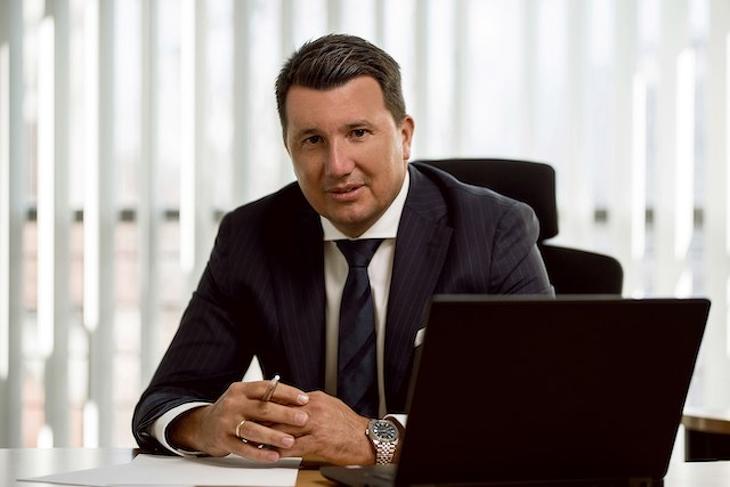 Barna Zsolt, a Magyar Bankholding elnöke, az MKB Bank elnök-vezérigazgatója. Fotó: Magyar Bankholding