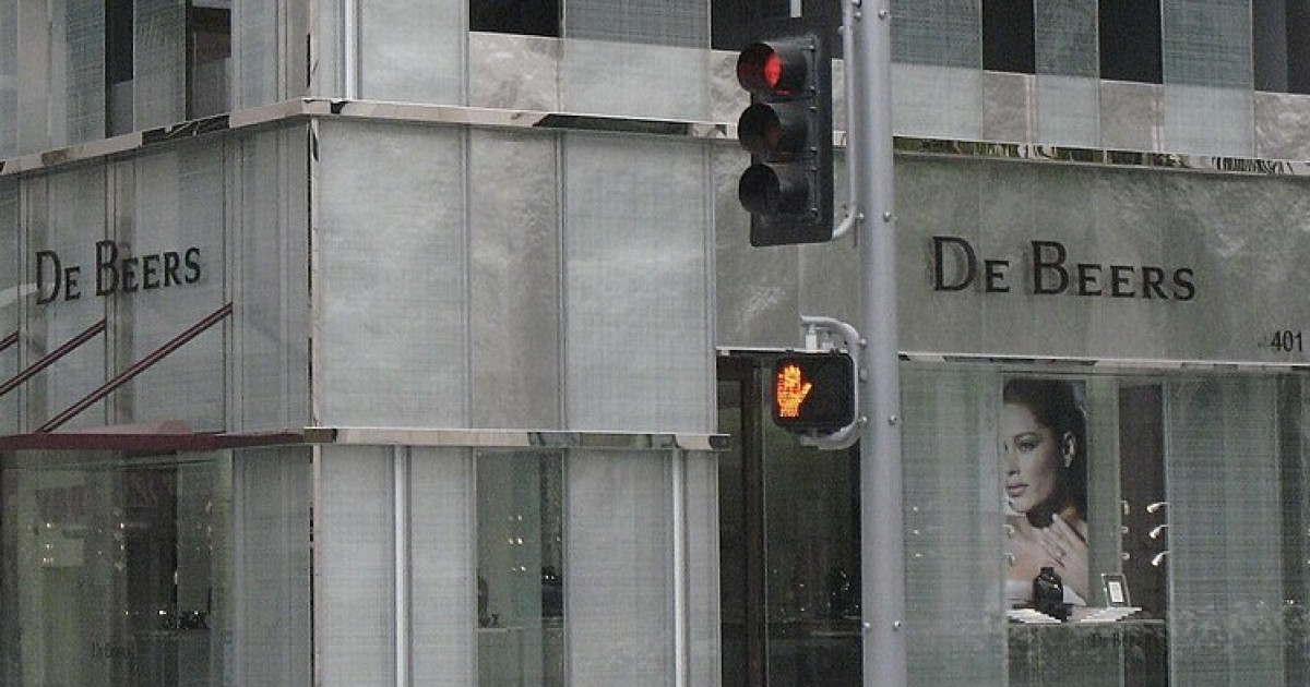 A De Beers boltja a Beverly Hillsen