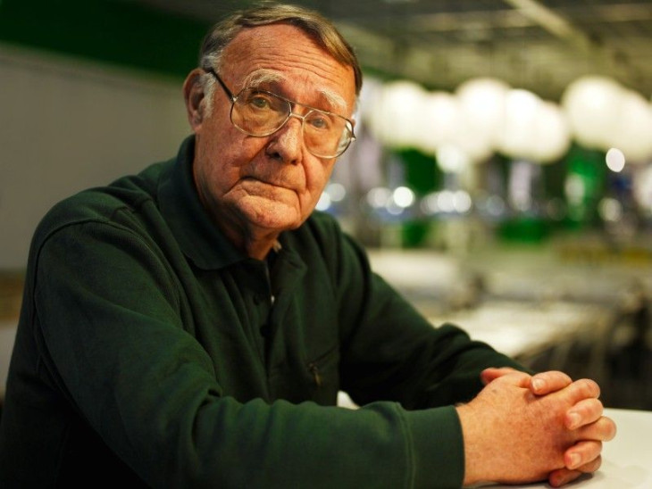 Ingvar Kamprad, az IKEA alapítója