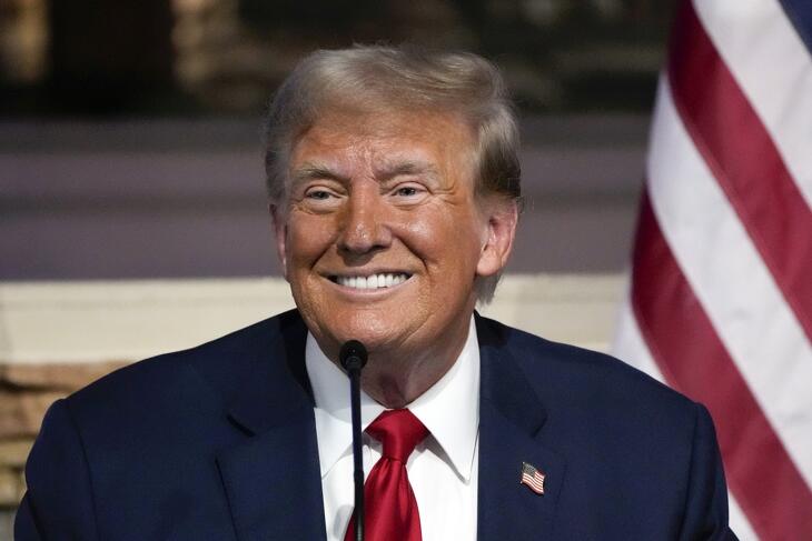 Donad Trump amerikai elnökjelölt sok mindennek tud örülni