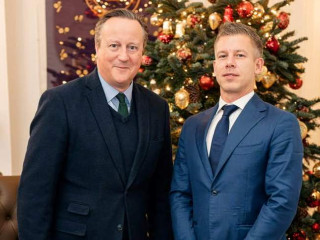 David Cameron, Magyar Péter 