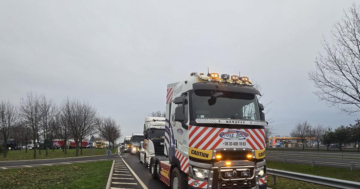 Ezt érte el a hétfői kamionos tüntetés, megszólalt az egyik fő szervező